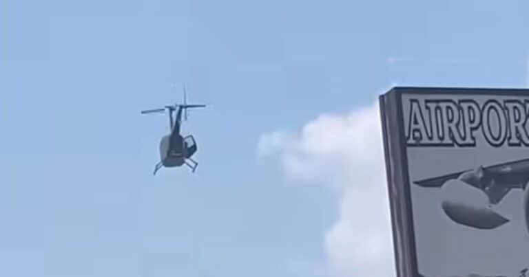 Arrojaron miles de dólares desde un helicóptero y luego se reveló el motivo: «Fue realmente hermoso»