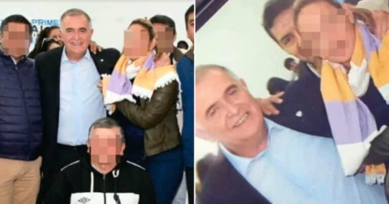 Le robaron el celular al gobernador Osvaldo Jaldo en Tucumán mientras se sacaba una foto con militantes