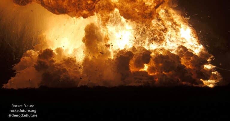La impactante explosión del cohete Starship de SpaceX: se convirtió en una bola de fuego