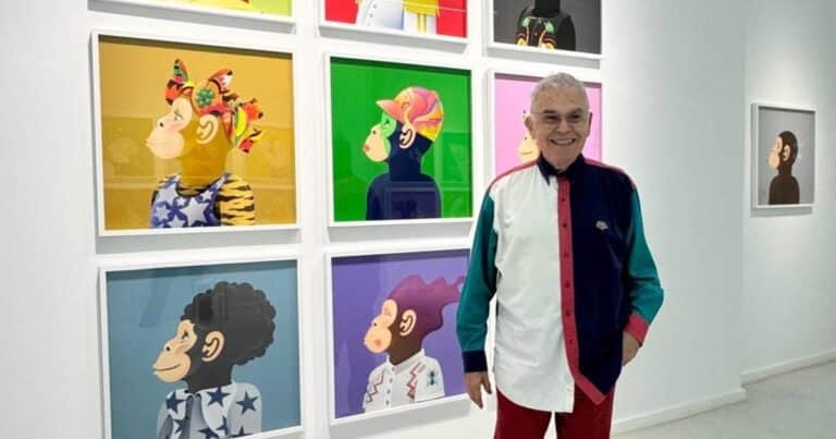 Edgardo Giménez, un astro pop con 1942 monas de fina estampa