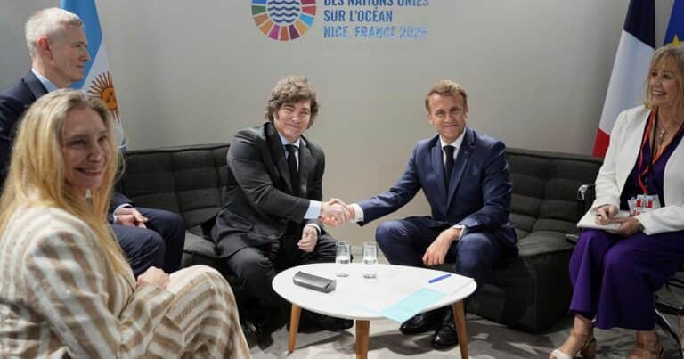 Tras la firma de un acuerdo minero con Francia, Milei recibió al enviado de Macron en Olivos