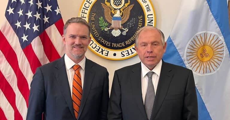 Werthein se reunió con el representante comercial de Donald Trump y avanzan las negociaciones para un acuerdo sobre aranceles