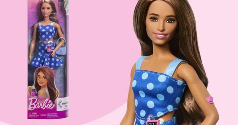 Lanzaron la primera muñeca Barbie con diabetes tipo 1: contiene un monitor de glucosa y una bomba de insulina