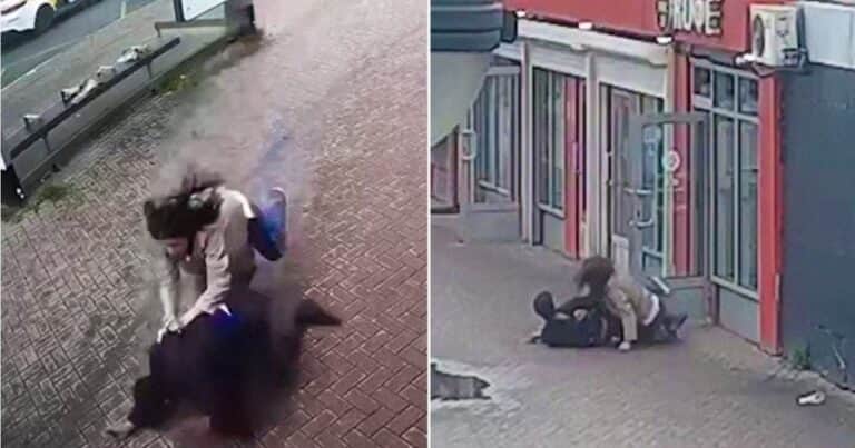 Un hombre le robó el celular a una chica pero el ladrón no sabía lo que le esperaba