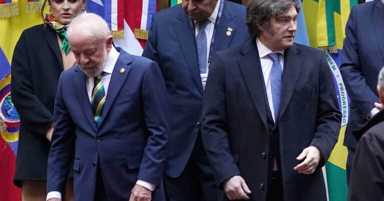 Gerardo Werthein minimizó la tensión en el saludo de Milei y Lula da Silva: «La foto capta un instante»