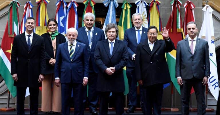 «Burocracia elefantiásica», el Mercosur como lanza y no como escudo y fuerte repudio a Venezuela: las claves del discurso de Milei