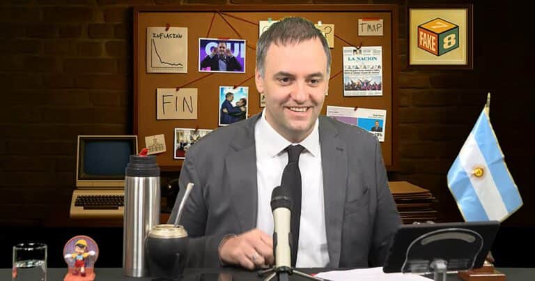 Regresa «Fake-7-8», el programa de Adorni contra periodistas y medios