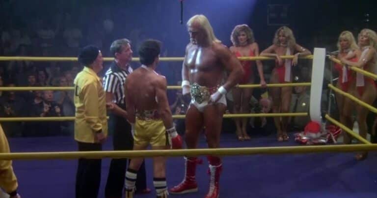 El día que Hulk Hogan fue «Thunderlips» en Rocky III y le rompió la clavícula a Sylvester Stallone