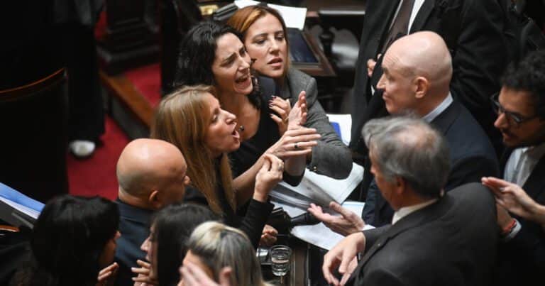 Del «cagón y psicópata» al «defensora de chorra»: cómo se gestó y escaló la pelea que hizo caer la sesión de Diputados