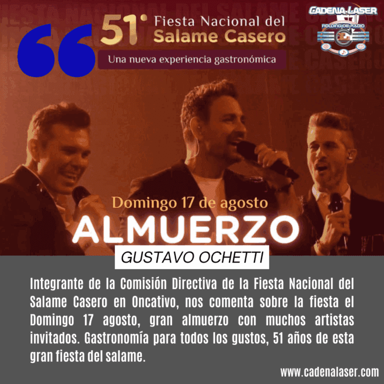 NOTA: Gustavo Ochetti