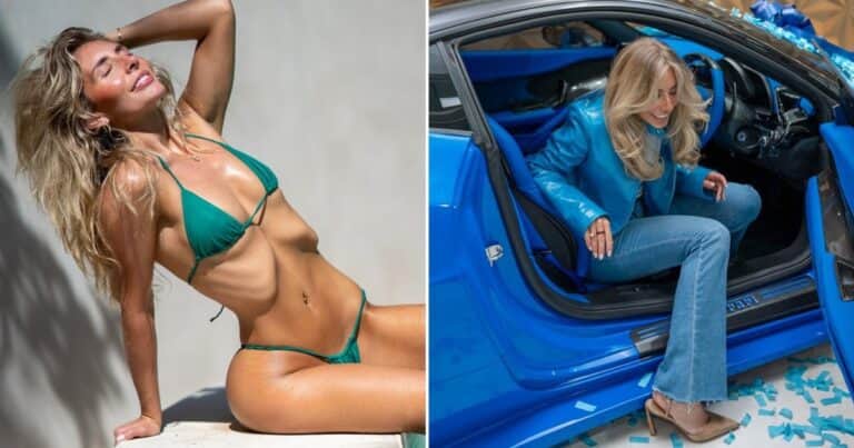 Tuvo sexo con 1.057 hombres en 24 horas y ahora se compró una Ferrari personalizada