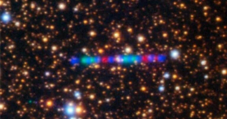 El telescopio Hubble fotografió el misterioso objeto que viaja en el espacio a 210.000 km/h