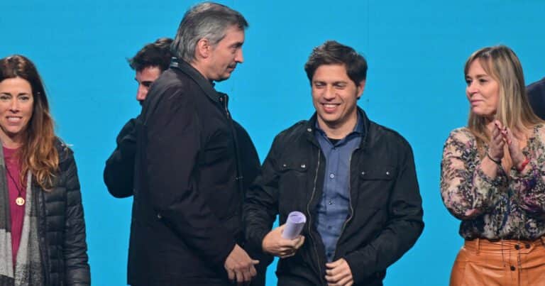 Kicillof apoyó la posible candidatura de Máximo Kirchner con una ironía sobre Karina Milei: «No hay veto para nadie»
