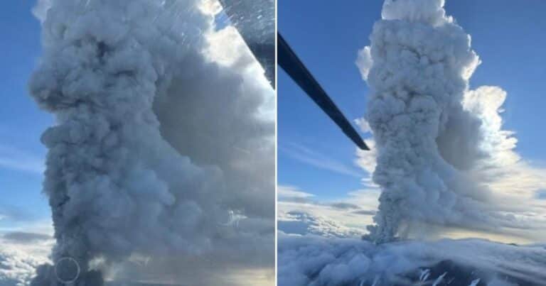 Máxima alerta en Rusia: un volcán entró en erupción tras 450 años, en la misma zona del potente terremoto que generó alerta de tsunami