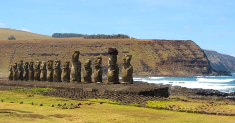 Los moáis de la Isla de Pascua podrían ser devorados por el mar en el 2080
