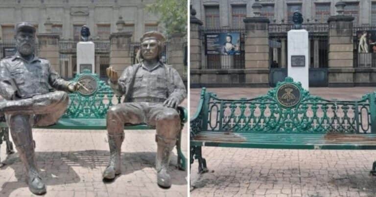Una insólita puja en la Ciudad de México por una estatua de Fidel Castro y otra del Che Guevara