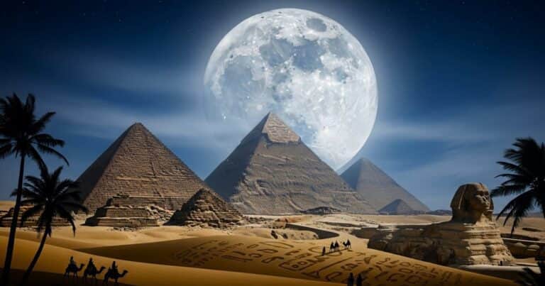 La luna en el antiguo Egipto: símbolo religioso y clave en su astronomía