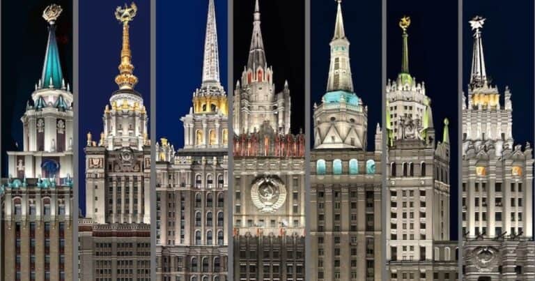 Símbolo de poder y ambición: los récords que rompieron las «Siete Hermanas» de Stalin en Moscú