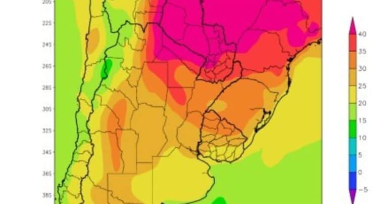 Cómo estará el clima en el campo argentino en las próximas dos semanas
