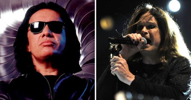 Gene Simmons, de Kiss, contó cuál fue la gran lección que le dejó Ozzy Osbourne: «sirve para idiotas como yo»