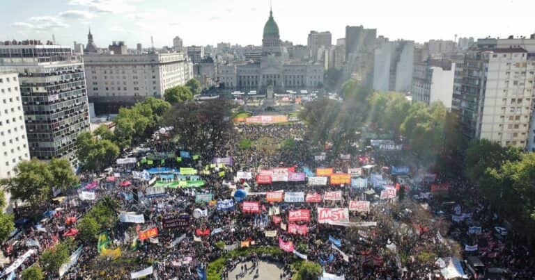 Marcha universitaria, paro en el Garrahan y movilizaciones al Congreso hoy, EN VIVO: los cortes y dónde se concentran este 17 de septiembre