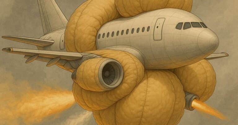 Dos estudiantes diseñaron un avión con airbags: «Queremos salvar vidas cuando todo falle»
