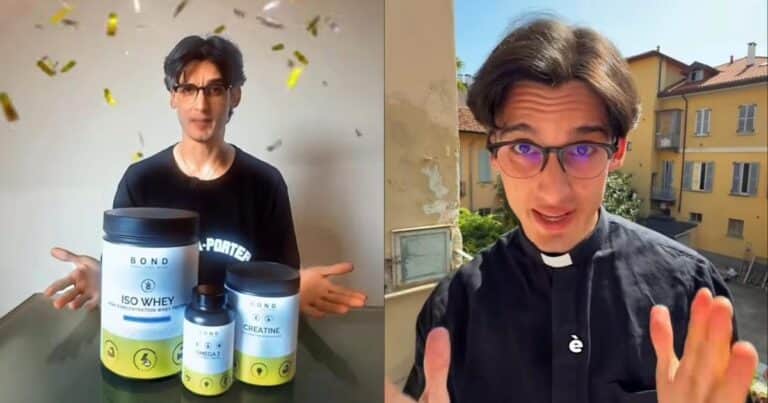 Polémica por un sacerdote influencer: promocionó un producto y generó una ola de críticas