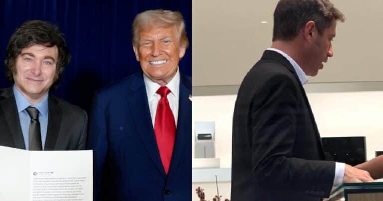 Axel Kicillof salió a desmentir una foto suya comprando en un Apple Store de Nueva York