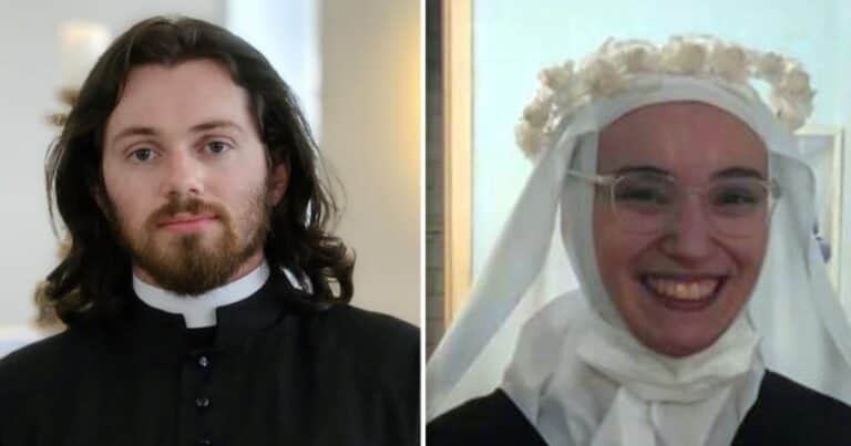 Él estaba a punto de ser cura y ella monja: hoy están casados y revelan su historia de amor