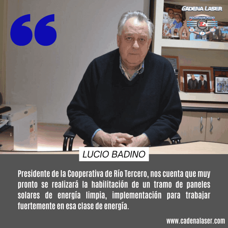 NOTA: Lucio Badino