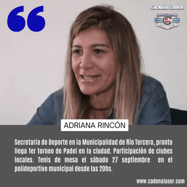 NOTA: Adriana Rincón