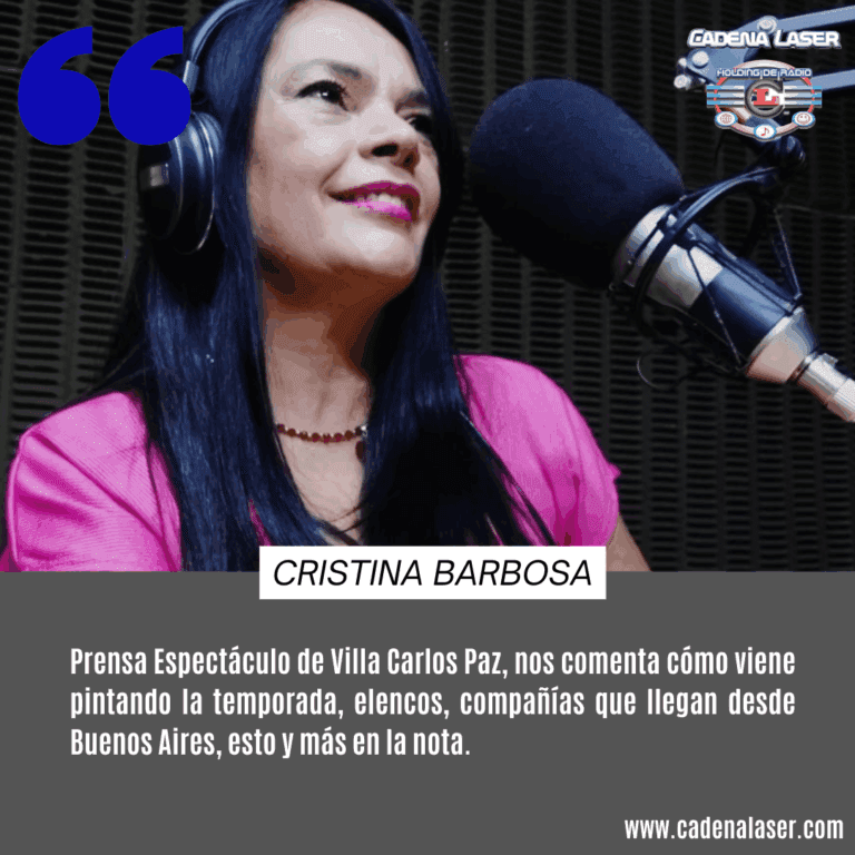 NOTA: Cristina Barbosa