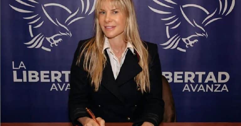 Quién es Karen Reichardt, la exvedette que fue tapa de Playboy y ahora encabeza la lista de LLA