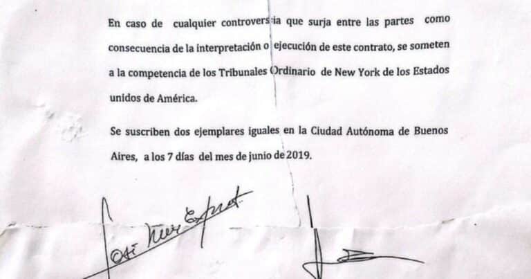 Cómo es el contrato que firmó José Luis Espert con Fred Machado por 1 millón de dólares: lo encontraron en un allanamiento