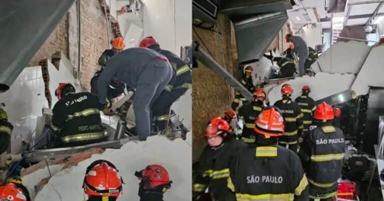 Se derrumbó en Brasil un restaurante con menú de un jurado de MasterChef: hay al menos un muerto