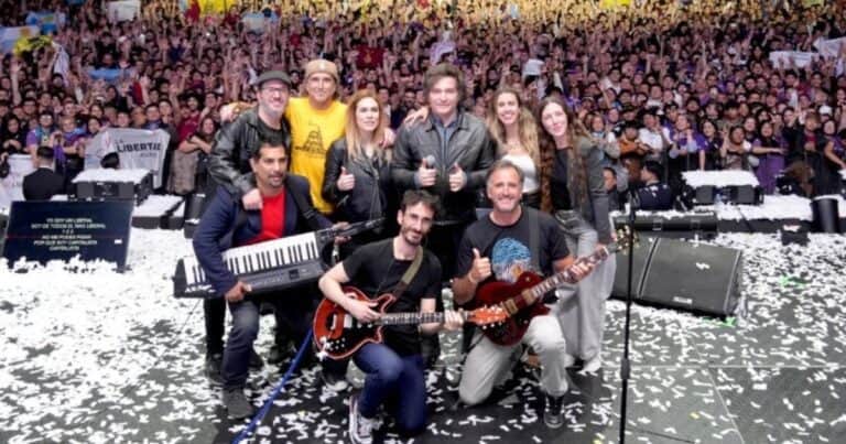 Quién es quién en La Banda Presidencial: diputados y la voz que hizo los coros en el show de Javier Milei