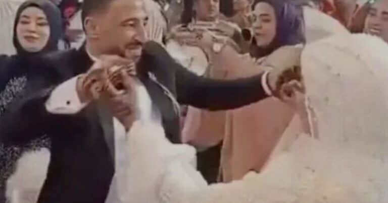 El horror quedó filmado: un recién casado murió durante el baile de bodas
