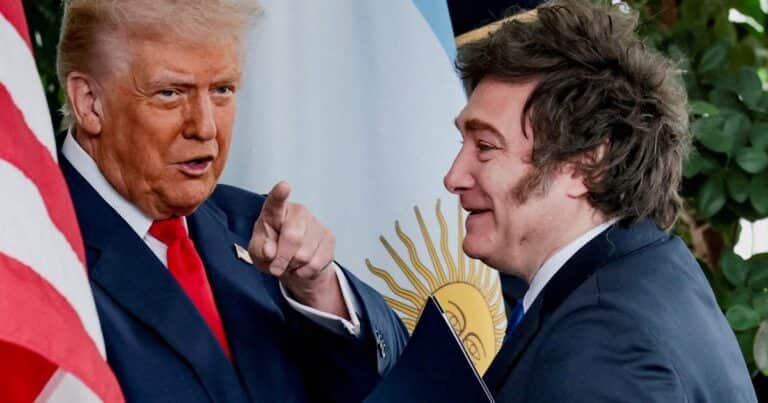 Otro mensaje de Trump contra la relación de Argentina y China