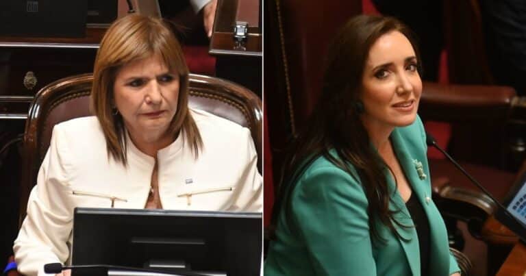 Otro round en la disputa Bullrich-Villarruel: la nueva jefa de LLA en el Senado quiso hablar pero la vicepresidenta se lo negó