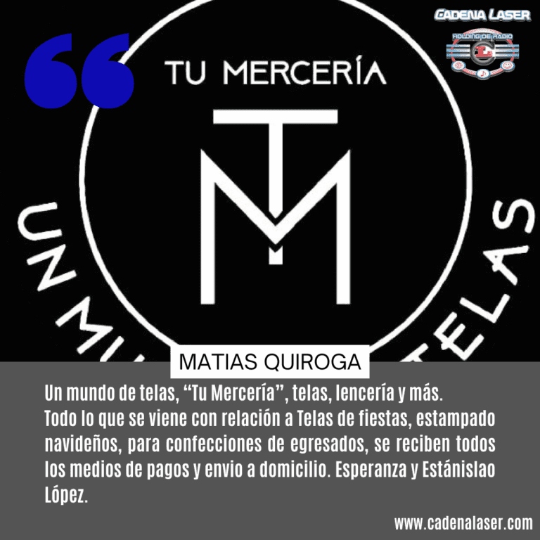 NOTA: Matias Quiroga