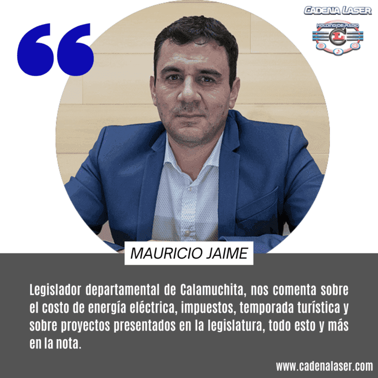 NOTA: Mauricio Jaime