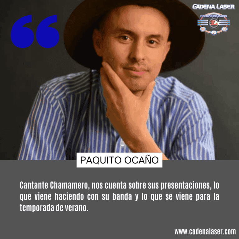 NOTA: Paquito Ocaño