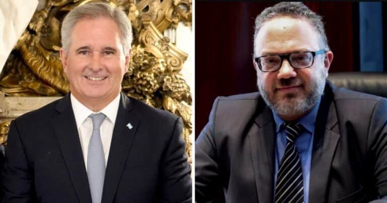 «Entró la balubi»: el insólito cruce en redes entre el canciller Pablo Quirno y un exfuncionario de Alberto Fernández