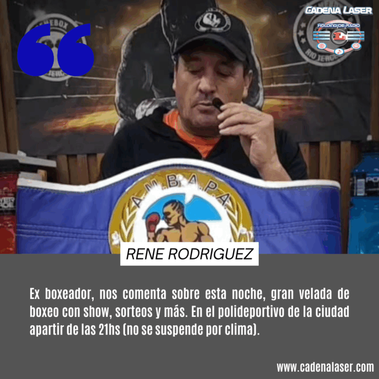 NOTA: Rene Rodriguez