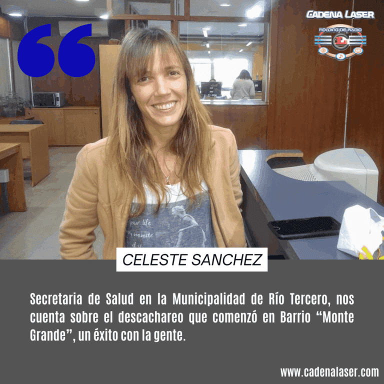 NOTA: Celeste Sanchez