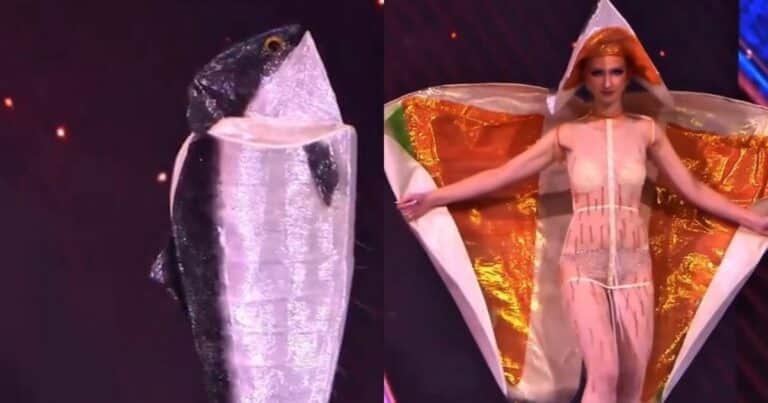 Miss Universo 2025: Miss Noruega deslumbró con un sorprendente traje de salmón