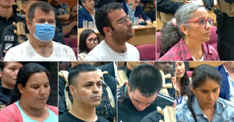 Uno por uno, los siete veredictos por el femicidio de Cecilia Strzyzowski: del clan Sena a la única inocente