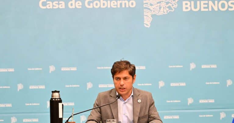 Con críticas a Milei, Kicillof presentó el presupuesto bonaerense y reclamó apoyo para el endeudamiento