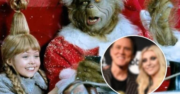 El Grinch y Cindy Lou, veinticinco años después: así fue el reencuentro entre Jim Carrey y Taylor Momsen