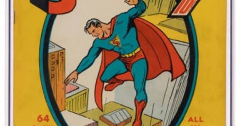 Revisaban el altillo de su mamá y encontraron un cómic de Superman: podría ser el más caro de la historia